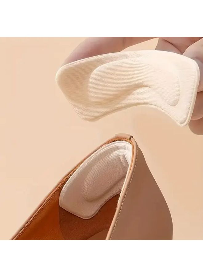 Thick Cushioned Anti Slip Shoe Insoles 6pcs Black Beige Khaki Shock Absorbing All Day Comfort - Image 2